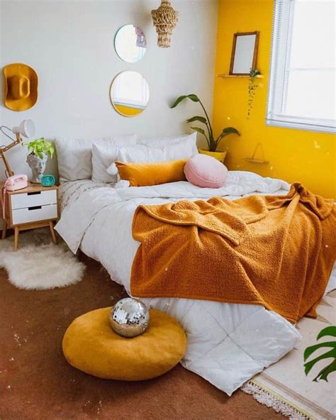 yellow bedroom theme|aesthetic yellow bedroom ideas.